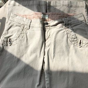 Maurices Wide Leg Light tan Casual Pants